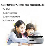 Habicare SS Portable Cassette Player with FM Radio Portable Cassette Player with FM Radio