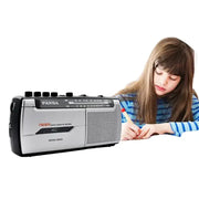Habicare SS Portable Cassette Player with FM Radio Portable Cassette Player with FM Radio