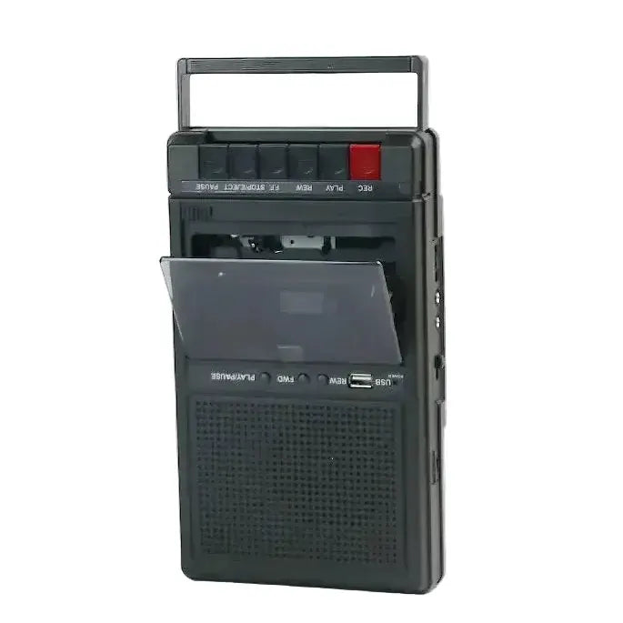 Habicare Portable Retro Cassette Player with Recording Portable Retro Cassette Player with Recording