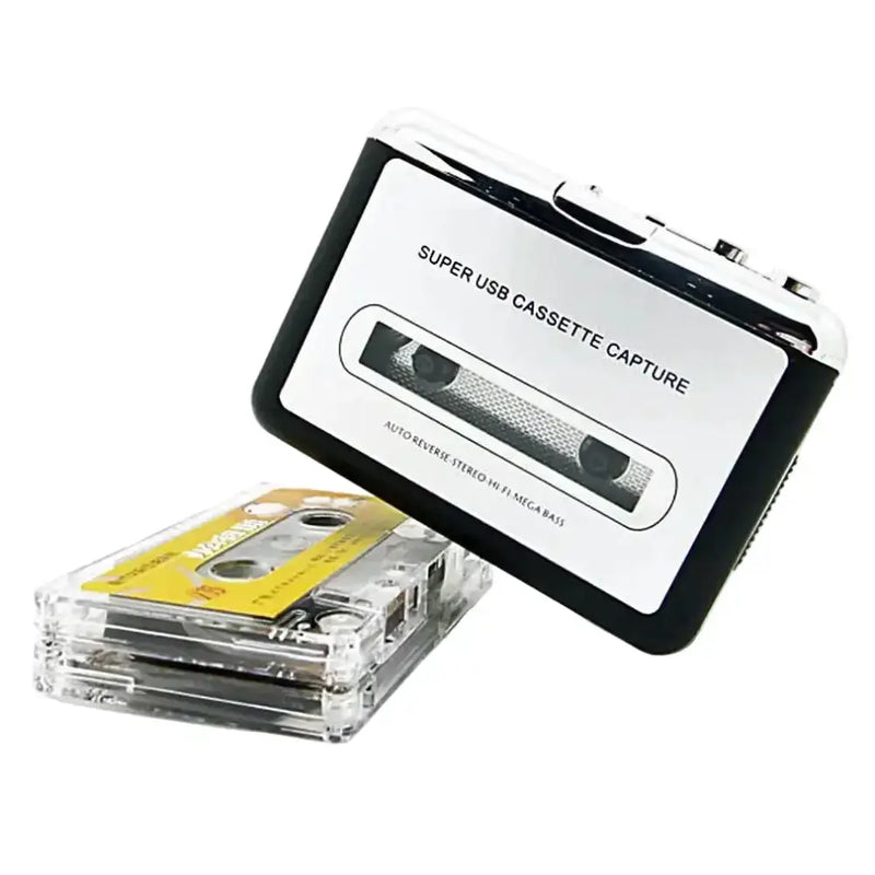 Habicare SS Portable Cassette to USB Converter Portable Cassette to USB Converter
