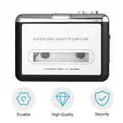 Habicare SS Portable Cassette to USB Converter Portable Cassette to USB Converter