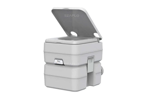 Seaflo Toilet Seaflo Portable Chemical Toilet 20L Self Contained Outdoor Portable Chemical Toilet 20L Seaflo Indoor Outdoor