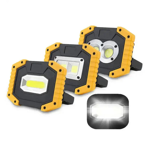 20W Rechargeable COB LED Floodlight Portable Outdoor Torch with Optional 18650 Battery – view 1