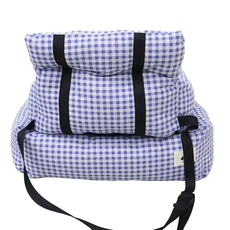 Habicare SS Portable Dog Car Cushion & Bed (2 design available) Portable Dog Car Cushion & Bed (2 design available)