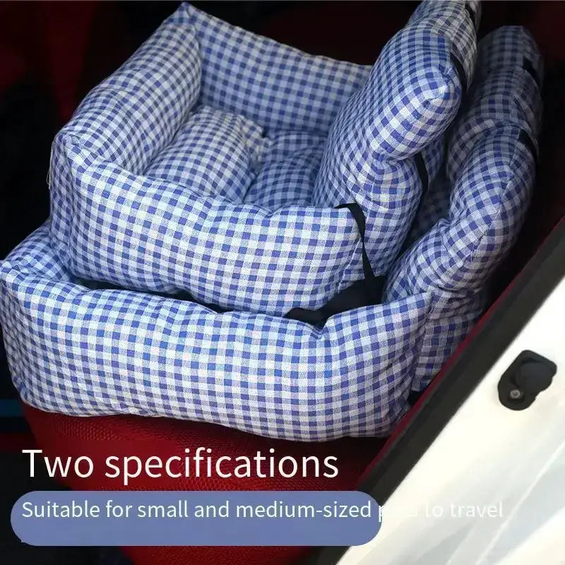 Habicare SS Portable Dog Car Cushion & Bed (2 design available) Portable Dog Car Cushion & Bed (2 design available)