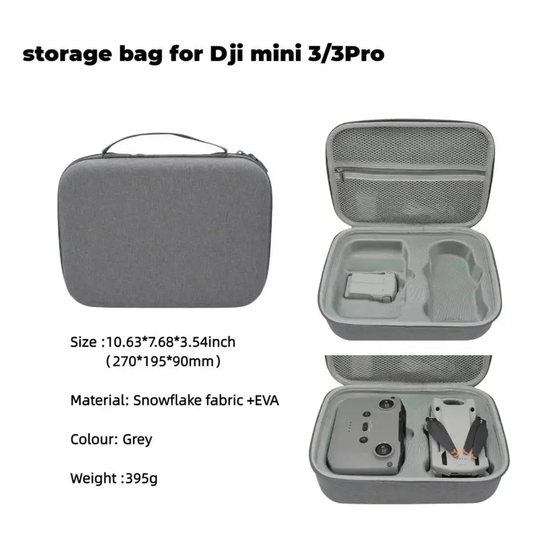 Habicare HBC Portable Drone Bag for DJI Mini 3 & 3 Pro Portable Drone Bag for DJI Mini 3 & 3 Pro
