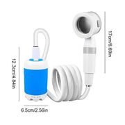 Habicare SS Portable Electric Camping Shower Pump 4000mAh Portable Electric Camping Shower Pump 4000mAh