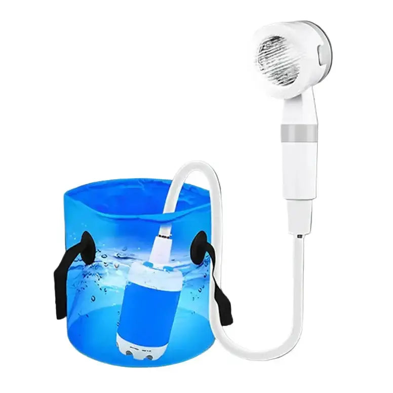 Habicare SS Portable Electric Camping Shower Pump 4000mAh Portable Electric Camping Shower Pump 4000mAh