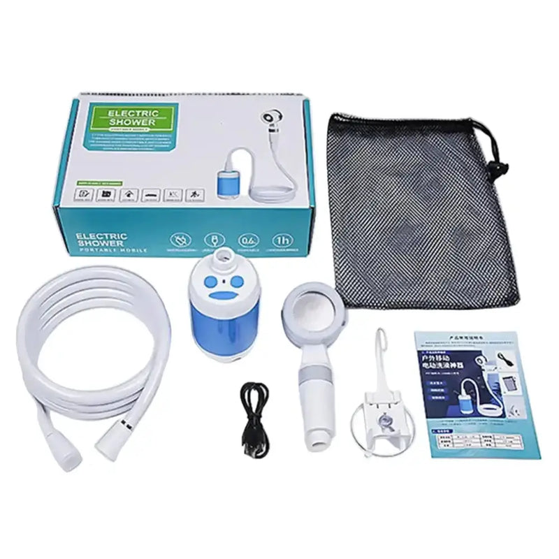 Habicare SS Portable Electric Camping Shower Pump 4000mAh Portable Electric Camping Shower Pump 4000mAh