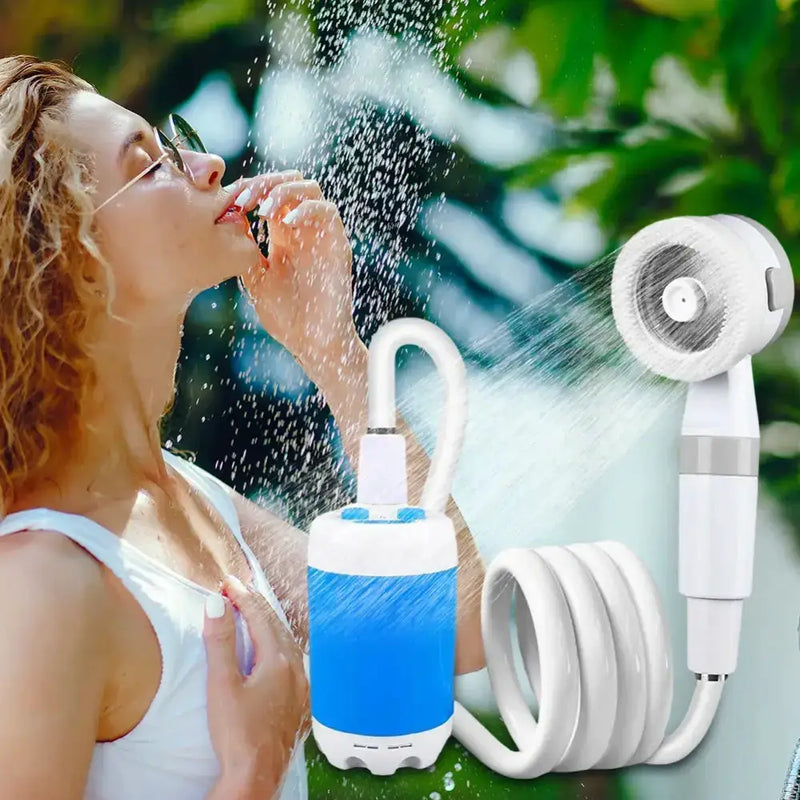 Habicare SS Portable Electric Camping Shower Pump 4000mAh Portable Electric Camping Shower Pump 4000mAh