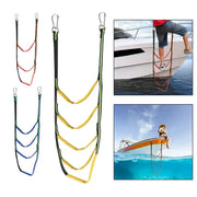 Portable Folding Boat Rope Ladder (3/4/5 Steps) (different colours available) – view 1