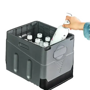 Habicare SS Portable Folding Emergency Travel Toilet Portable Folding Emergency Travel Toilet