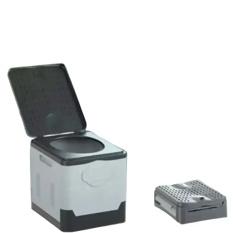 Habicare SS Portable Folding Emergency Travel Toilet Portable Folding Emergency Travel Toilet