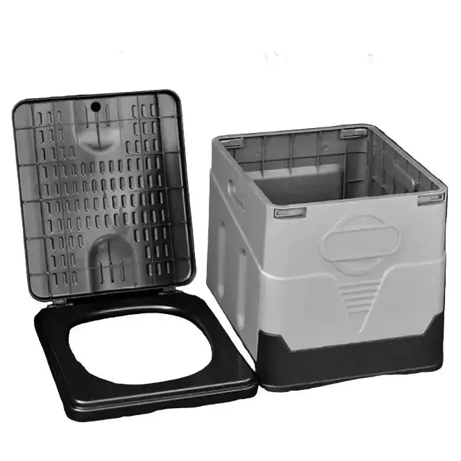 Habicare SS Portable Folding Emergency Travel Toilet Portable Folding Emergency Travel Toilet
