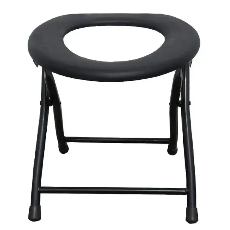 Habicare SS Portable Folding Outdoor Toilet Seat Portable Folding Outdoor Toilet Seat