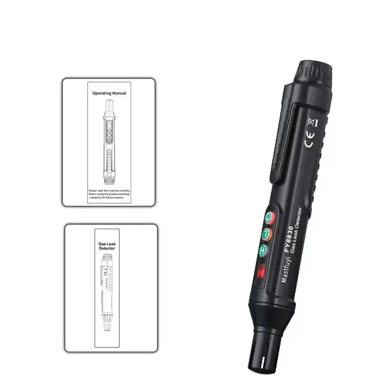 Habicare HBC Portable Gas Leak Detector with Audible & Visual Alarm Portable Gas Leak Detector with Audible & Visual Alarm