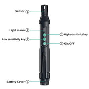 Habicare HBC Portable Gas Leak Detector with Audible & Visual Alarm Portable Gas Leak Detector with Audible & Visual Alarm