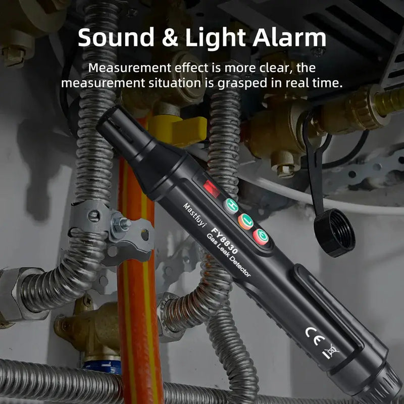 Habicare HBC Portable Gas Leak Detector with Audible & Visual Alarm Portable Gas Leak Detector with Audible & Visual Alarm