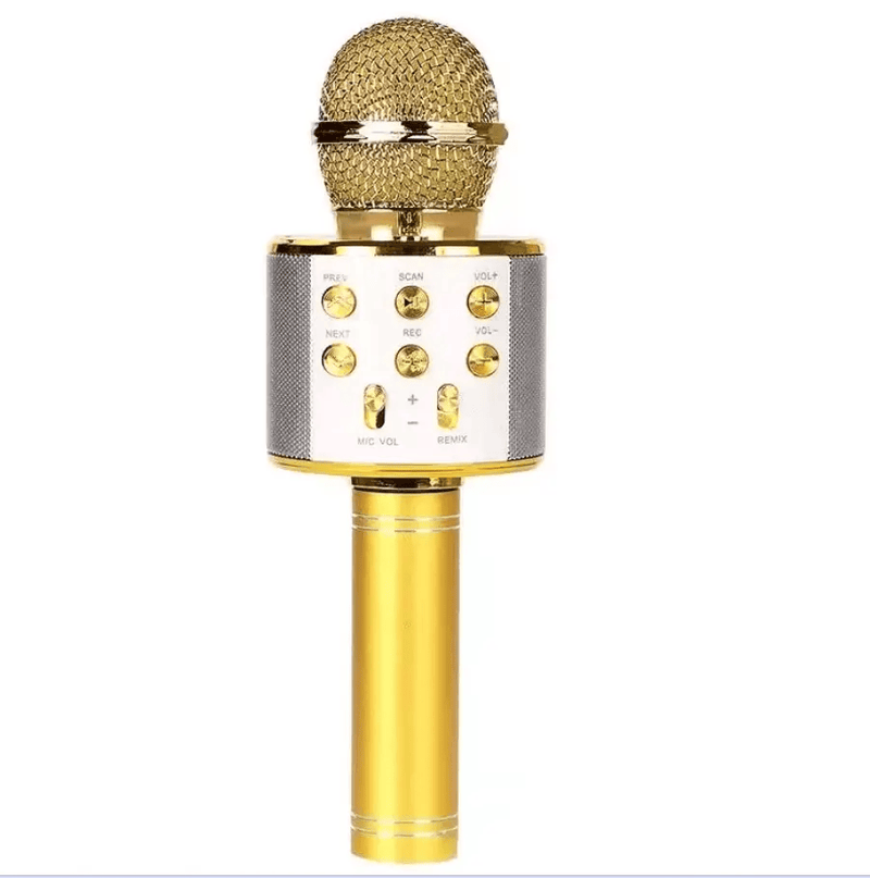 Wireless Bluetooth Karaoke Microphone– 5-in-1 Portable Mic – view 5
