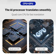 Habicare HBC Portable Offline Language Translator (138 Languages) Portable Offline Language Translator (138 Languages)