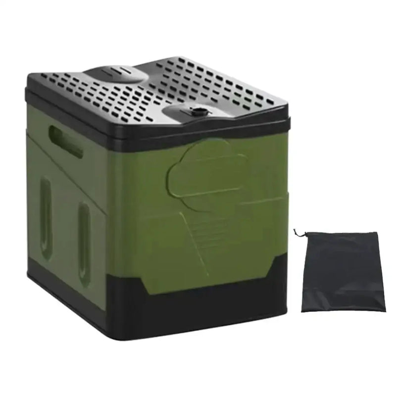 Habicare SS Portable Outdoor Folding Camping Toilet Portable Outdoor Folding Camping Toilet