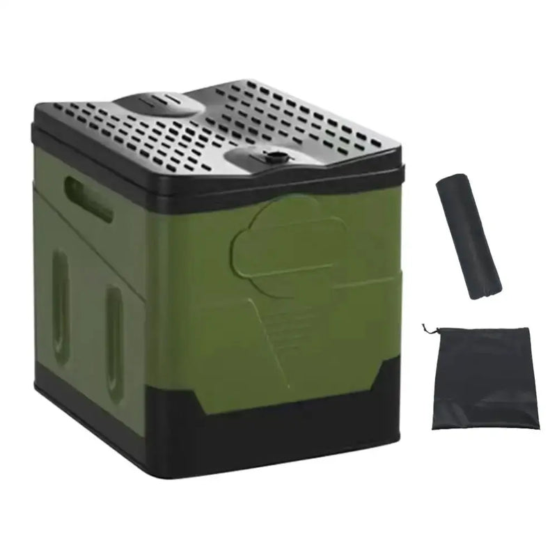 Habicare SS Portable Outdoor Folding Camping Toilet Portable Outdoor Folding Camping Toilet