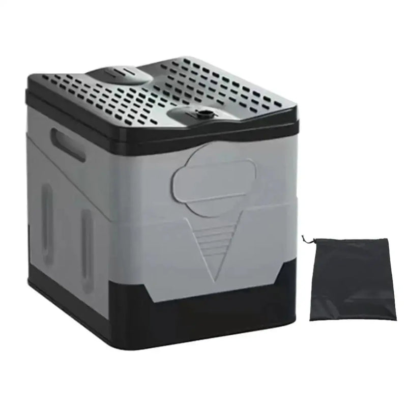 Habicare SS Portable Outdoor Folding Camping Toilet Portable Outdoor Folding Camping Toilet