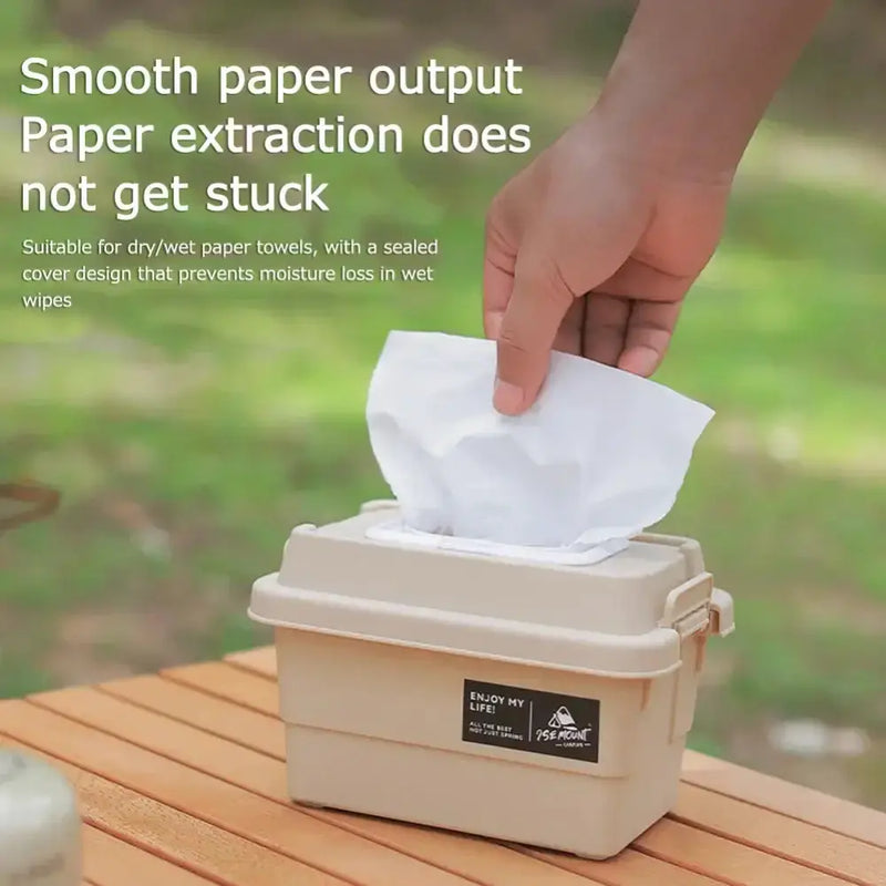 Portable Outdoor Tissue & Storage Box – 1.1L (3 colours available) – view 17