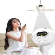 Portable Rechargeable Camping Ceiling Fan with Light & Remote – view 5