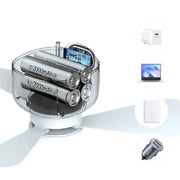 Portable Rechargeable Camping Ceiling Fan with Light & Remote – view 3