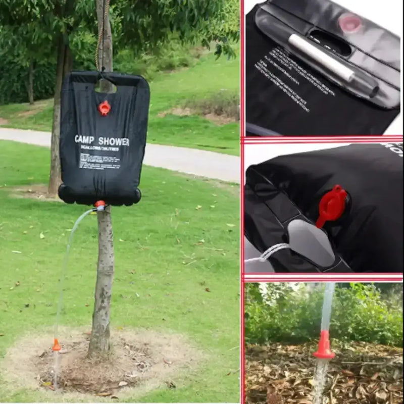 Habicare SS Portable Shower Bag for Camping & Hiking Portable Shower Bag for Camping & Hiking