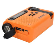Portable Solar Hand Crank Radio with Power Bank & Flashlight – view 13