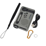 Portable Solar Hand Crank Radio with Power Bank & Flashlight – view 18