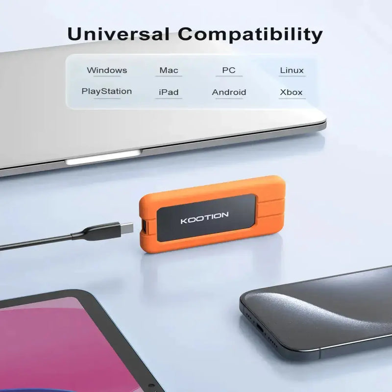 Habicare TWS Portable SSD 2TB/1TB/512GB USB 3.2 External Drive Portable SSD 2TB/1TB/512GB USB 3.2 External Drive