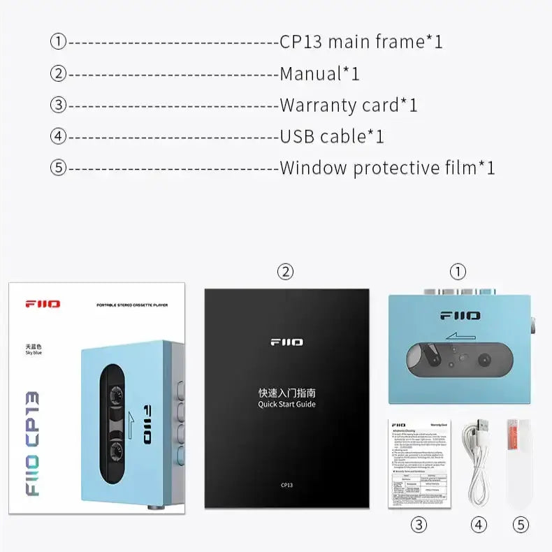 Habicare SS Portable Stereo Cassette Player Portable Stereo Cassette Player