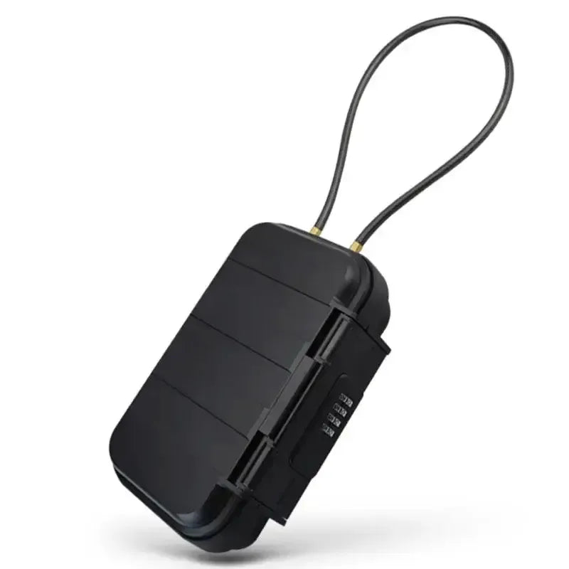 Habicare SS Portable Travel Safe Box – Waterproof Lockbox Portable Travel Safe Box – Waterproof Lockbox