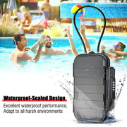 Habicare SS Portable Travel Safe Box – Waterproof Lockbox Portable Travel Safe Box – Waterproof Lockbox