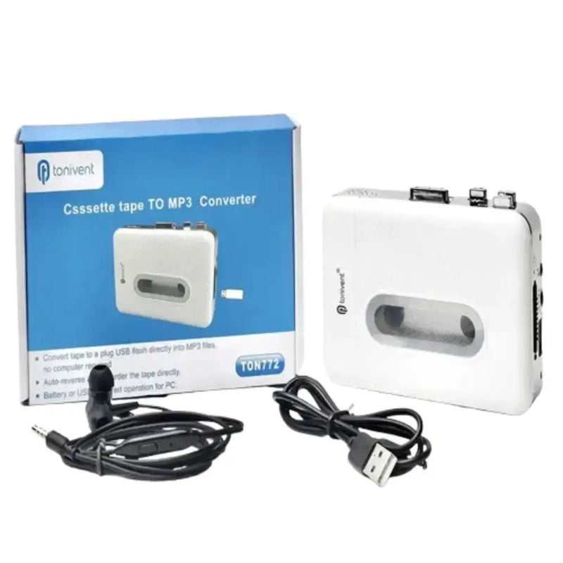 Portable USB Cassette to MP3 Converter & Tape Player / Recorder – view 6