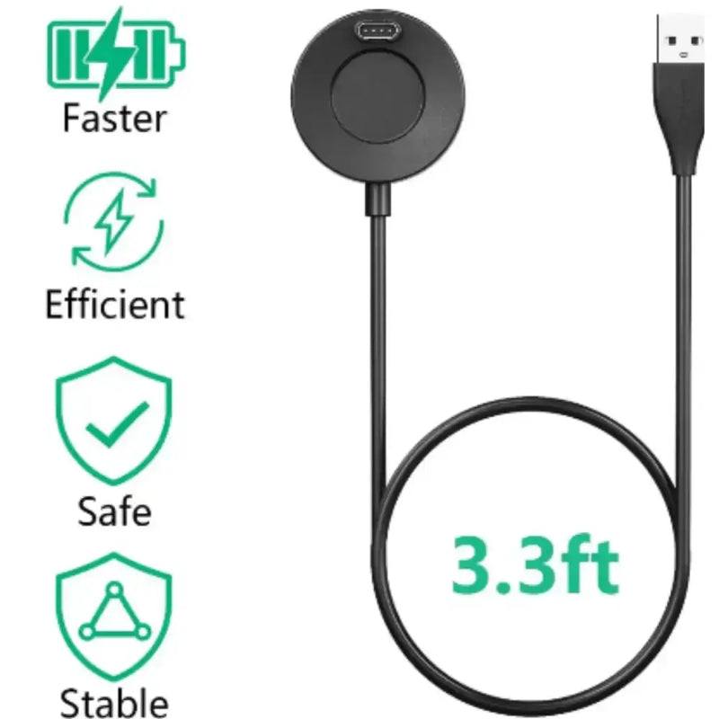 Habicare TWS Portable Charger for Garmin Watches (USB & Type C) Portable Charger for Garmin Watches (USB & Type C)