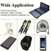 Habicare SS Portable USB Foldable Solar Panel Habicare Portable USB Foldable Solar Panel Charger