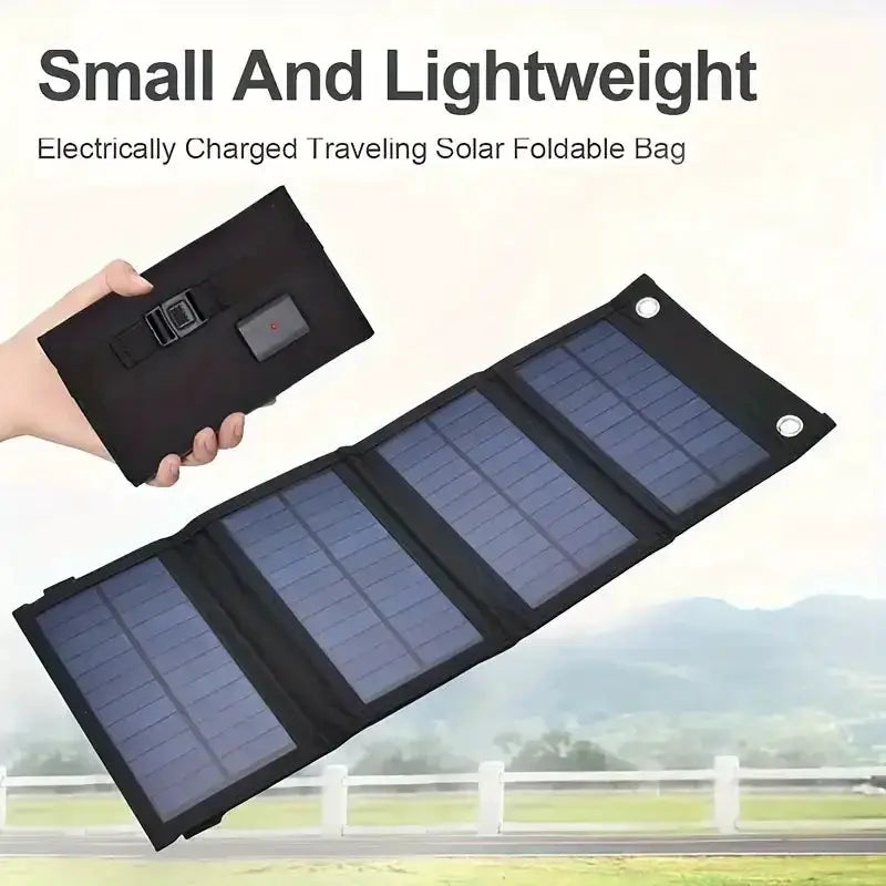 Habicare SS Portable USB Foldable Solar Panel Habicare Portable USB Foldable Solar Panel Charger
