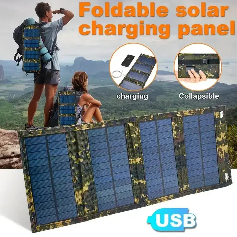 Habicare SS Portable USB Foldable Solar Panel Habicare Portable USB Foldable Solar Panel Charger