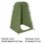 Portable Waterproof Shower & Changing Tent (available in Green & Orange) – view 11