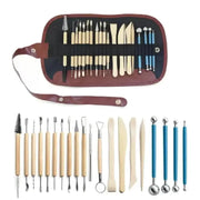 Habicare SS Pottery Tool Set – Clay, Ceramic, Wax Carving Kit Pottery Tool Set – Clay, Ceramic, Wax Carving Kit
