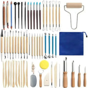 Habicare SS Pottery Tool Set – Clay, Ceramic, Wax Carving Kit Pottery Tool Set – Clay, Ceramic, Wax Carving Kit