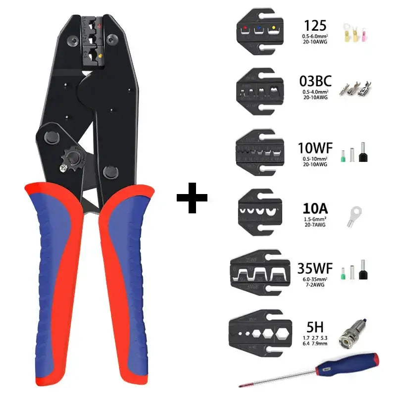 Pre-Insulated Terminal Crimping Pliers Kit (different models available) – view 13