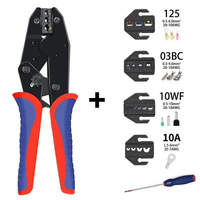 Pre-Insulated Terminal Crimping Pliers Kit (different models available) – view 10