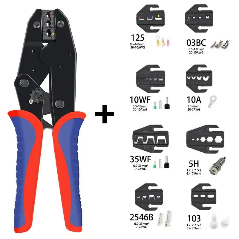 Pre-Insulated Terminal Crimping Pliers Kit (different models available) – view 9