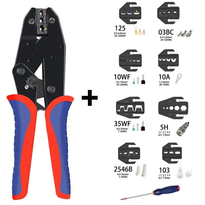 Pre-Insulated Terminal Crimping Pliers Kit (different models available) – view 12