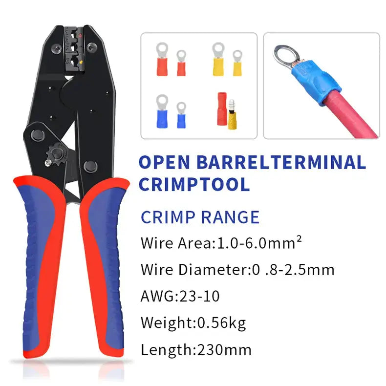 Pre-Insulated Terminal Crimping Pliers Kit (different models available) – view 5